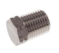 1/4'' NPT macho Tapón de cierre de acero inoxidable con barra hexagonal 275 exterior
