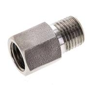 1/4'' NPT x 1/4'' NPT M/F Barra de extensión 345 de acero inoxidable - Hidráulica