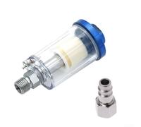 1/4 "para compresor de aire BSP trampa de humedad filtro separador de agua aceite para pintura en aerosol para pistolas herramientas neumáticas manguera en línea eliminación de polvo aleación de