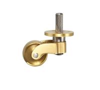 1/4 piezas de ruedas cobre for muebles, sillas escritorio, sofás, armarios, giratorias 360°, varias opciones Para Parquet, Alfombras, Laminado Y Azulejos