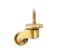 1/4 piezas de ruedas cobre for muebles, sillas escritorio, sofás, armarios, giratorias 360°, varias opciones Para Parquet, Alfombras, Laminado Y Azulejos