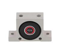 1/4 Pneumatic Turbine Vibrators Adjustable Aluminum Alloy 245-4000N Pneumatic Vibrator Oscillator Ball Type (K25)