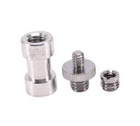 1/4 Pulgada 3/8 Tornillos De Trípode A Base Lampara Adaptador Soporte Cámara Paraguas