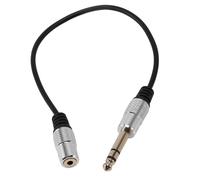 1/4 Pulgada a 3.5Mm Cable Adaptador Estéreo 6.35Mm Trs Macho a 3.5Mm Hembra Cuarto Pulgada Cable de Conector Aux Conversor de Jack de Auriculares