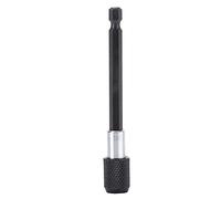 1/4 pulgadas Vango hexadecimal de destornillador de destornillador de brote Barra de extensión magnética Ligera de acero de acero de carbono Durable Vanadium de acero para vanadio (100 mm)