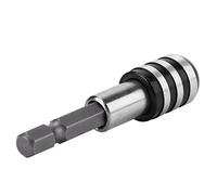 1/4 pulgadas Vango hexadecimal de destornillador de destornillador de brote Barra de extensión magnética Ligera de acero de acero de carbono Durable Vanadium de acero para vanadio (60 mm)