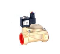 1/4 quot; 3/8 quot; 1/2 litro; 3/4 quot; 1 cita; 1-1/4 quot; 1-1/2 litro; 2 quot; Válvula Solenoide de latón normalmente cerrada, alta presión, 1,6 MPa, 0927, 1 Uds.(24VAC-NORMALLY CLOSED,927000)