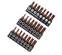 1/4 Screwdriver Bit Set S2 25mm Cross Hexagonal Torx With Bit Holder Hex Shand 8Pcs(PH)