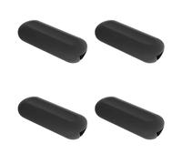 1/4 soportes de silicona para lápices, agarre ergonómico con peso, ayuda para escritura a mano para niños pequeños en edad preescolar, zurdo/diestro, soporte de silicona para bolígrafos