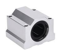1/4 Uds SCS6UU SCS8UU SC10UU SCS12UU SCS16UU SCS20UU bloque deslizante de rodamiento de bolas de movimiento lineal(SCS8UU 8mm,1PCS)