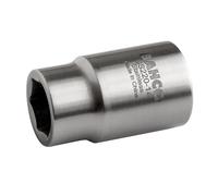 1/4" Vaso Hex. Acero Inox 14