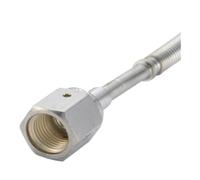 1/4" VCR Female Male Bellow Hose Flexible Tube Fitting Vacuum Semiconductor SUS316L Stainless Steel(1l4 VCR M L-1000mm)