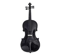 1/4 Violín Acústico Violín Negro Estudiante Principiante Violín Puente De Arco Redondo