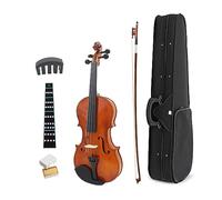 1/4 Violines Principiantes Herramientas De Curso De Aprendizaje Violín Estudiantes Instrumento De Enseñanza Con Ajuste (Color : AV 105 Violin)