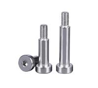 1-40 piezas M2/M2.5/M3/M4/M5/M6/M8/M10/M12 acero inoxidable 304 pernos de hombro con casquillo hexagonal, escalones limitadores de altura igual, 2.5xM2x5mm