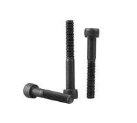 1-40 piezas M3/M4/M5/M6/M8/M10/M12/M14/M16/M18/M20/M24 acero al carbono de alta resistencia grado 12.9 tornillos con cabeza cilíndrica y casquillo hexagonal de rosca parcial, M6x130mm
