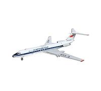 1 400 Apto para Aeroflot TU-134 CCCP-65044 Aleación De Aviación Modelo Avión Coleccionista Juguete para Regalo Kit de Juego de Pasatiempo