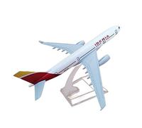 1 400 Apto para Airbus A330 Iberia, Modelo De Avión, Troquel Coleccionable Enchufable con Soporte Plástico Kit de Juego de Pasatiempo