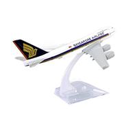 1 400 Apto para Boeing B747-400 Modelo W Base Aleación Avión Aviación Colección De Juguetes Exhibición Coleccionable Kit de Juego de Pasatiempo