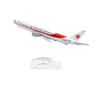1 400 Apto para Boeing B777-200 Leah Modelo De Avión con Base Fundición A Presión Exhibición Colección Aviones Kit de Juego de Pasatiempo