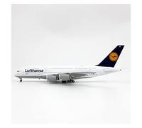 1 400 Apto para JC Wings EW4388013 Airbus A380 D-AIMK, Modelo De Avión Fundido A Presión Aleación, Adornos Regalo Juego de Pasatiempos en Miniatura