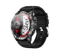 1.43" AMOLED Smartwatch, Bluetooth 5.3, App Support, Altimeter, Barometer (Black)