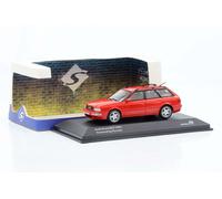 1:43 Audi Avant RS2 1995 Rojo Alimentado Por Porsche Solido