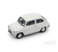 Fiat 600D Fanaloni 1965 Blanco 1:43 Modelo R349-01 BRUMM