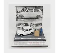 1:43 BRUMM Fiat Panda Zero 40Th Ann. 1980-2020 +Figure Designer Giugiaro BMS2201