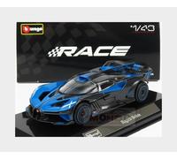 Bburago B18-38306 Bugatti Bolide Super Car, Modelo, Deportivo, preconstruido, Azul
