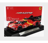 Bburago - 1/43 Ferrari Racing 499P LMH 2023#51 - Novedad 2024: Sumérgete en la emoción de Las Carreras con Esta réplica Auténtica, capturando el Poder y la Velocidad del Legendario #51