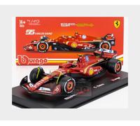 1:43 BURAGO Ferrari F1 Sf-24 #55 Italy Gp 2024 Sainz BU36843-01929-SAI-MONZA