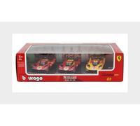 Set 3 Modelos Ferrari 499P Ganadores 24h de LeMans 2023/24/25 AF Corse 1:43 Bbur