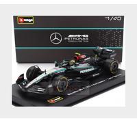 1:43 BURAGO Mercedes Gp F1 W15 #44 2024 Hamilton +Pilot & Showcase BU38209-H