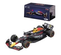 Bburago 1:43 2024 Race Oracle Red Bull RB20 con casco, Verstappen #1