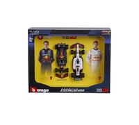 1:43 F1 Red Bull Racing RB21 2025 Verstappen Conductor Paquete Doble