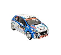 1 43 For Peugeot 208 R2# 64 Rallye Monte Carlo 2018 RAM 560 Modelo Fundido A Presión Colección Réplica De Coche Coche De Juguete De Regalo