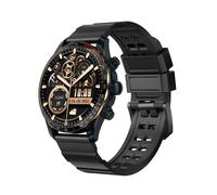 1.43-inch AMOLED display IP68 fitness watch waterproof activity tracker compass Men's Smartwatch Black