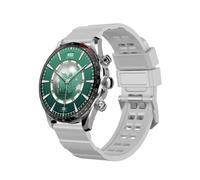 1.43-inch AMOLED display IP68 fitness watch waterproof activity tracker compass Men's Smartwatch Silver