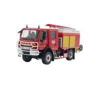 1:43 Iveco 180 E28 Camión De Bomberos De Aleación Modelo Coche para Adultos Decoración De Oficina Mesa De Arena Escena Exquisita Artesanía Decoración