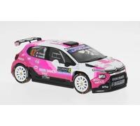 1:43 IXO Citroen C3 Rally2 #42 Rally Montecarlo 2025 Rumeau Amblard RAM976.22