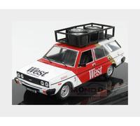 1:43 Ixo Fiat 131 Panorama Assistance Rally Team West 1979 White Red RAC306X Mod