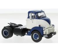 Ixo Compatible con tractor GMC 950 COE 1954 blanco azul modelo 1:43 modelos