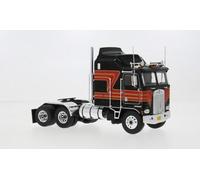 1:43 IXO Kenworth K100 Aerodyne Tractor Truck 3-Assi 1976Black Red TR229.22