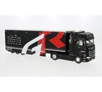 2024 Scania Serie S Transporte Equipo Toyota GR Racing Rally Negro 1:43 IXO Mode