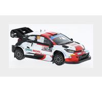 1:43 IXO Toyota Yaris Gr #69 Winner Rally Safari Kenya 2022 Rovanpera RAM856.22