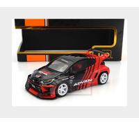 1:43 IXO Toyota Yaris Gr Pandem Rhd 2022 Black Red MOC328.22