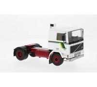 1:43 IXO Volvo F10 Tractor Truck 2-Assi 1983 White Green Red TR228.22