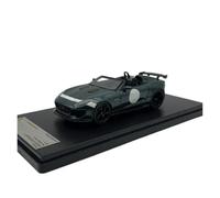 1 43 Jaguar F-Type Project 7 Convertible Modelo De Coche Resina Miniatura Recuerdos Simulación Colección Vehículos(Verde)