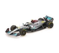 1:43 MINICHAMPS Mercedes Amg W13 Lewis Hamilton Bahrain F1 Gp 2022 417220144